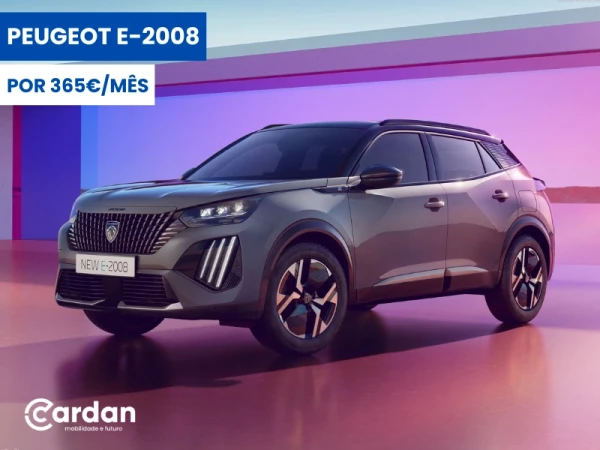 campanha empresas Peugeot E-2008 cardan